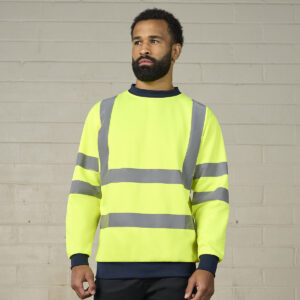 High visibility sweatshirt
